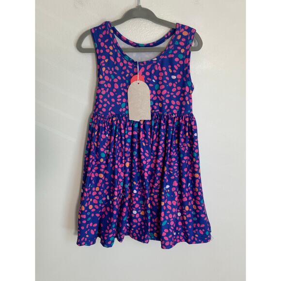 mila & rose Abstract‎ Floral Tank Twirl Dress NWT size 3T - Picture 3 of 4